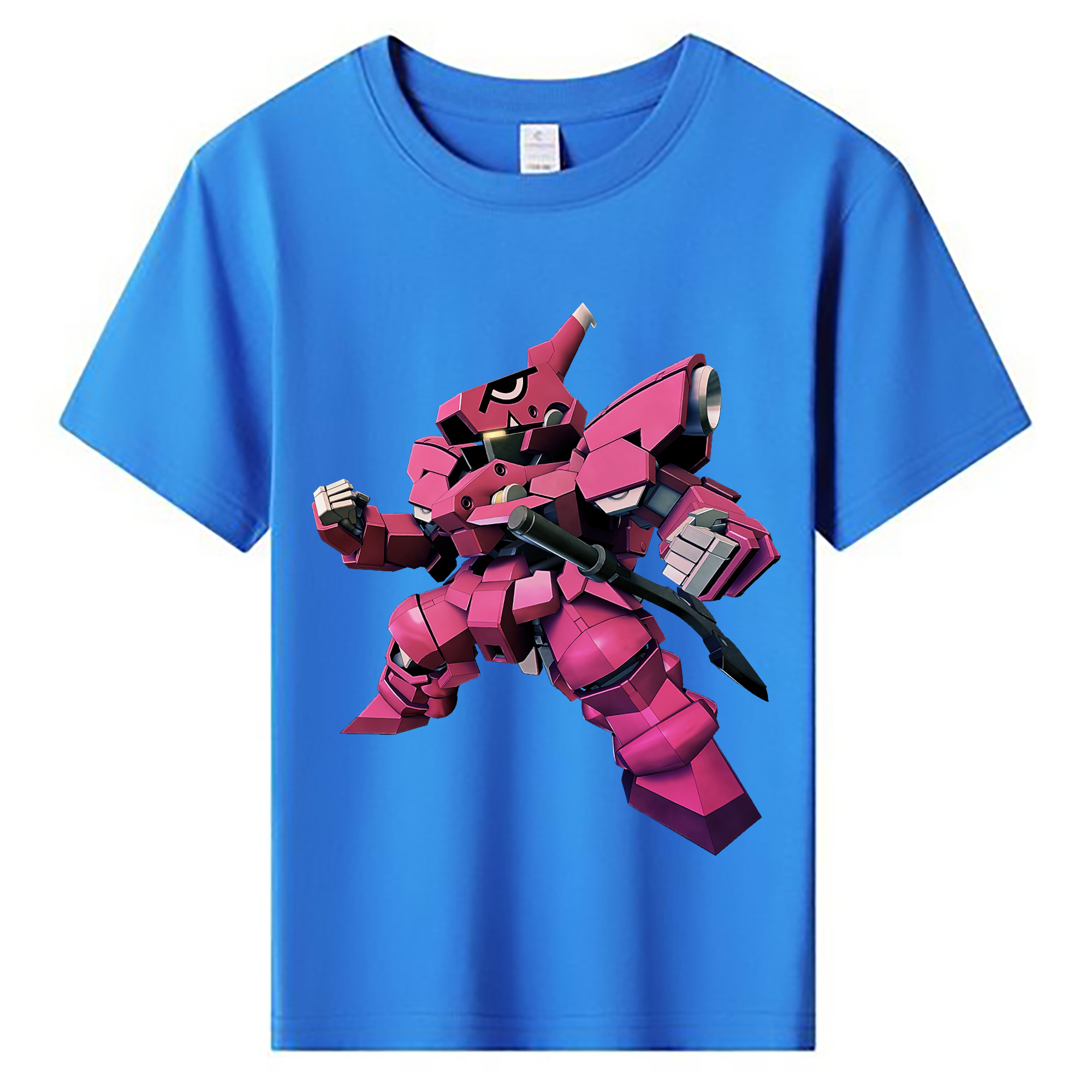 （画像用） 機動戦士ガンダム Mobile Suit Gundam 綿100％キッズTシャツ（フロントプリント）